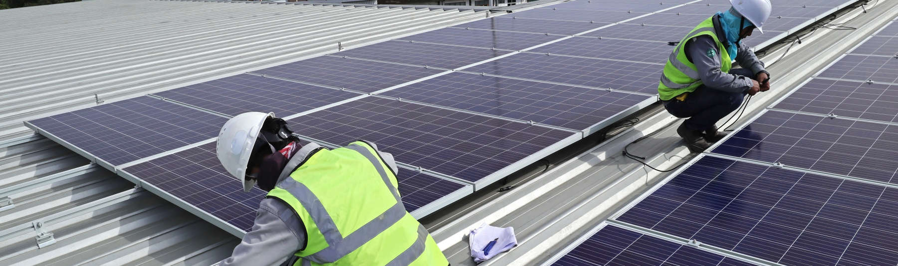 Montage Solarmodule 